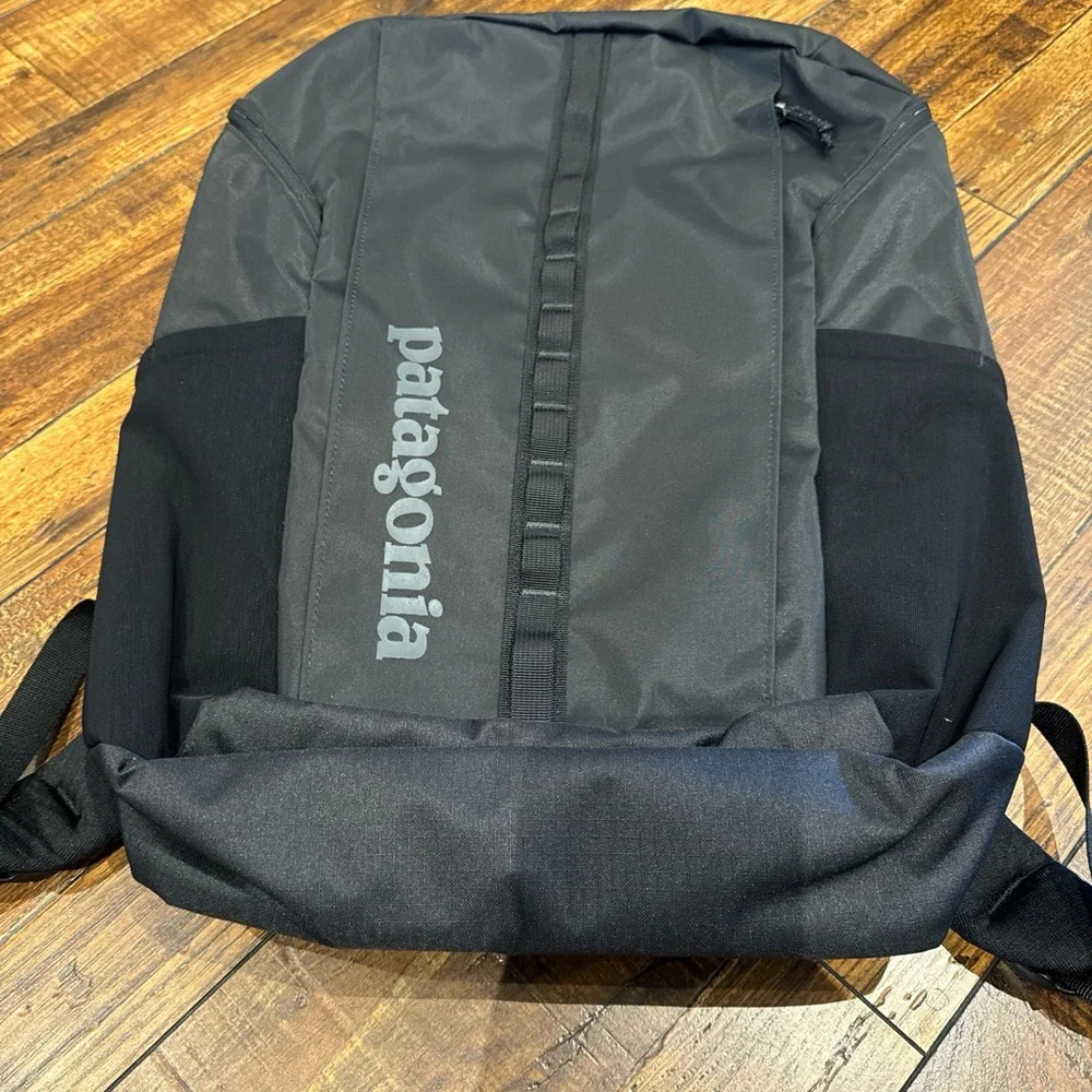 Patagonia Black and Dark Gray Backpack